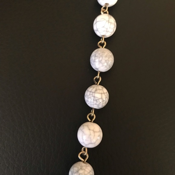 Beaded Necklace Blue Crackle by Baublebar - Picture 6 of 7